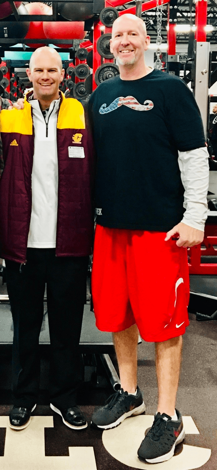 Marty Martens with Kevin Barbay