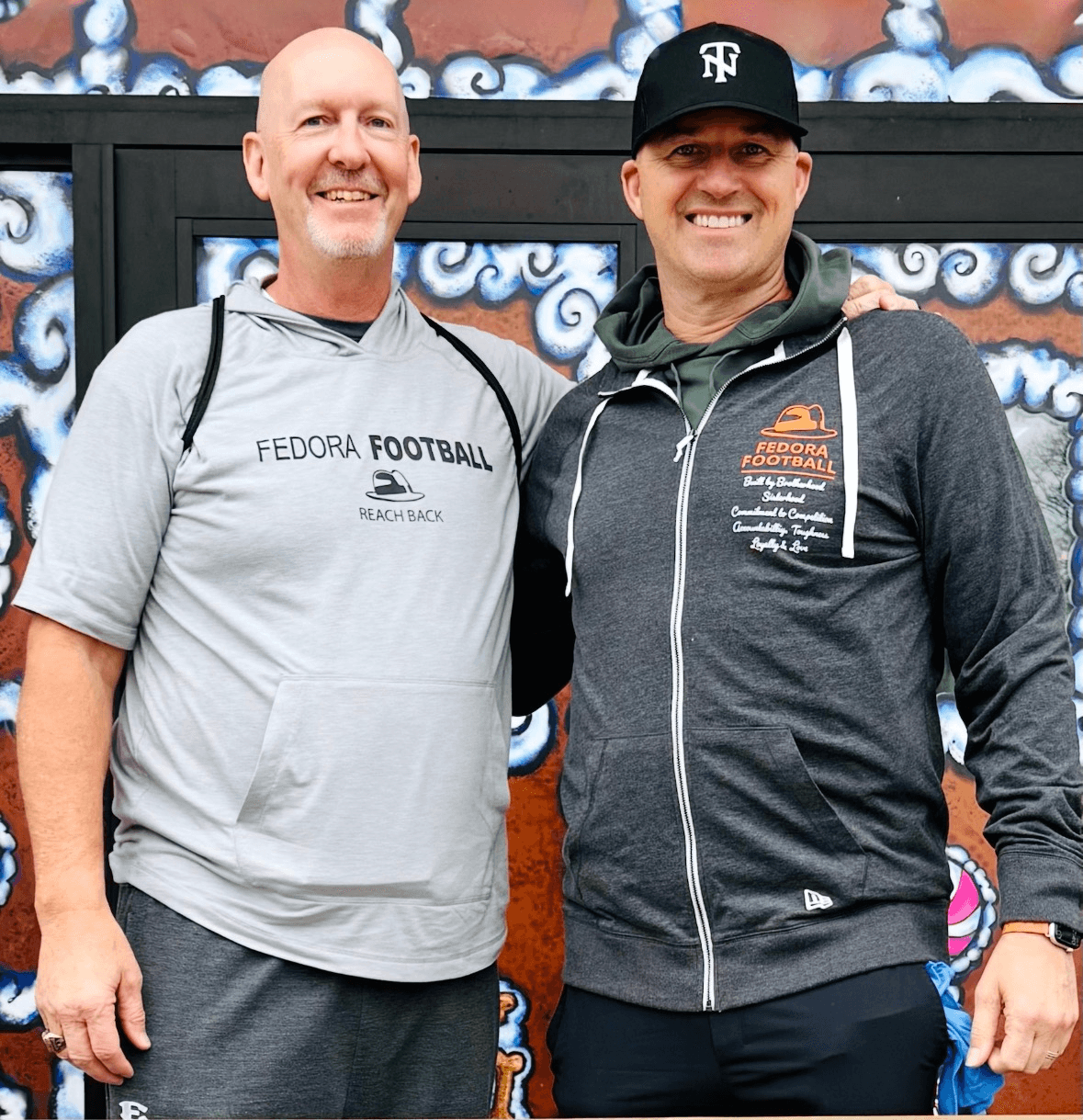 Marty Martens with Matt Hasselbeck