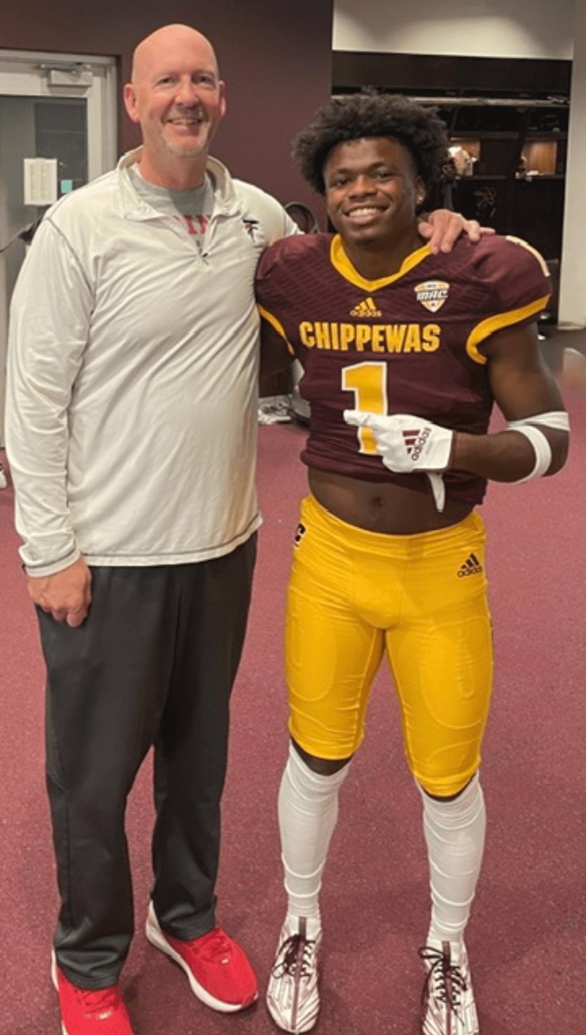 Marty Martens with Stephan Bracey